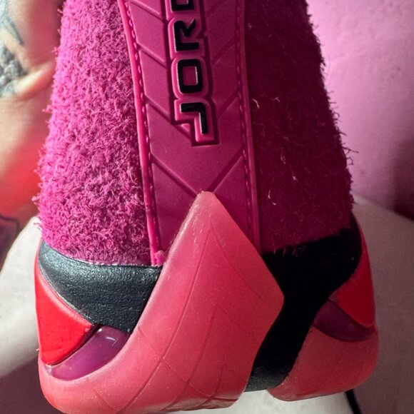 Hot pink Jordan 14s - Picture 7 of 11